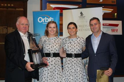 Orbit Corporate Travel Sailor of the Year for 2012